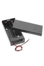 Powermaster 2'li Aa Kapaklı Switch'li Pil Yuvası (ıc-233c Powermaster 2'li Aa Kapaklı Switch'li Pil Yuvası (ıc-233c