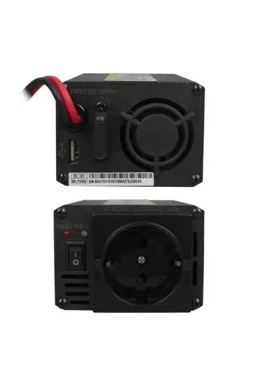 Orbus Ms150w 150w 12v Dc - 220v Ac Modifiye Sinüs Araç Çakmaklık İnverteri Orbus Ms150w 150w 12v Dc - 220v Ac Modifiye Sinüs Araç Çakmaklık İnverteri