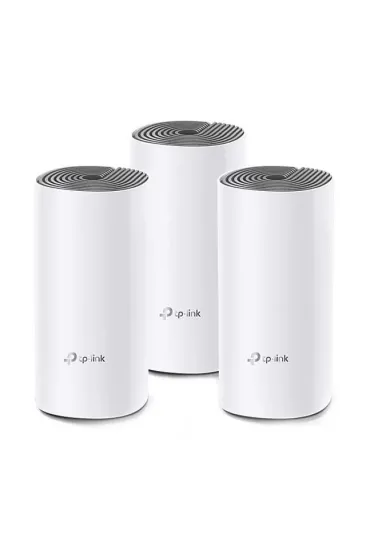 Tp-link Ac1200 Deco E4 1200mbps Mesh Wıfı Sistemi (üçlü) Tp-link Ac1200 Deco E4 1200mbps Mesh Wıfı Sistemi (üçlü)