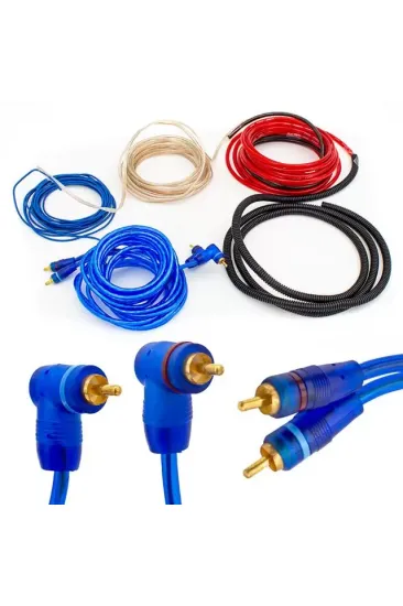 Magicvoice Mv-2760 8ga Oto Anfi Kablo Seti Magicvoice Mv-2760 8ga Oto Anfi Kablo Seti