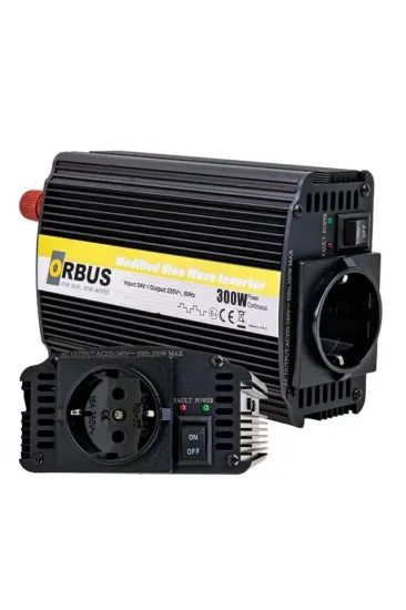 Orbus 24 Volt 300 Watt Modified Sinus İnverter Orbus 24 Volt 300 Watt Modified Sinus İnverter