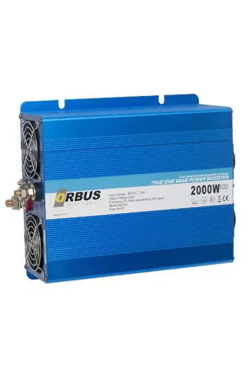 Orbus 2000w 12v Tam Sinüs Akıllı İnvertör Orbus 2000w 12v Tam Sinüs Akıllı İnvertör