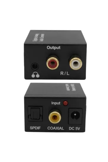 Fully G-538nd Optik/koaksiyel Dijital Ses - Analog Rca Çevirici