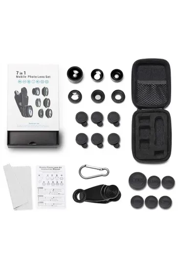 Powermaster Pm-25951 Telefon Kamera 6lı Set Lens Kiti Powermaster Pm-25951 Telefon Kamera 6lı Set Lens Kiti