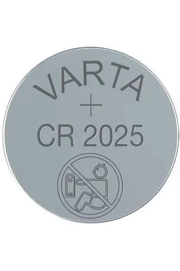 Varta Cr 2025 3 Volt Tekli Lityum Pil