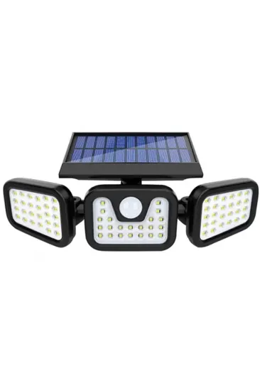 Powermaster Mx-w771a Sensörlü 3 Modlu 74 Ledli Solar Aydınlatmalı Duvar Lambası Powermaster Mx-w771a Sensörlü 3 Modlu 74 Ledli Solar Aydınlatmalı Duvar Lambası