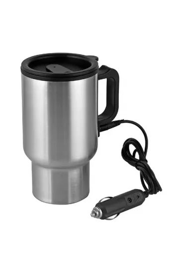 Powermaster Paslanmaz Çelik 12 Volt Araç İçi Termos Klc A-103
