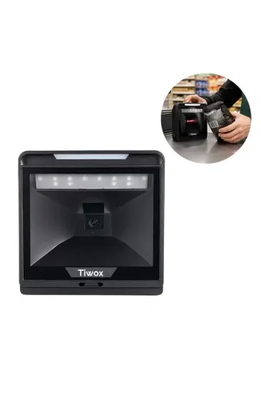 Tiwox Vs-8000 2d Karekod Kablolu Usb Masaüstü Barkod Okuyucu Tiwox Vs-8000 2d Karekod Kablolu Usb Masaüstü Barkod Okuyucu