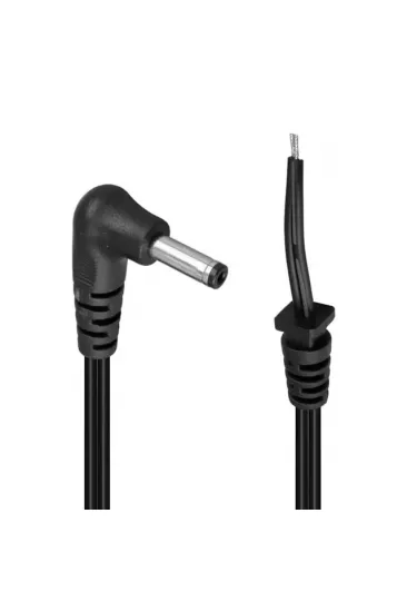 Weko Yerli Üretim 1.5 Metre L Tip Jacklı Notebook Adaptör Kablosu 3.5*1.35 Uçlu Weko Yerli Üretim 1.5 Metre L Tip Jacklı Notebook Adaptör Kablosu 3.5*1.35 Uçlu