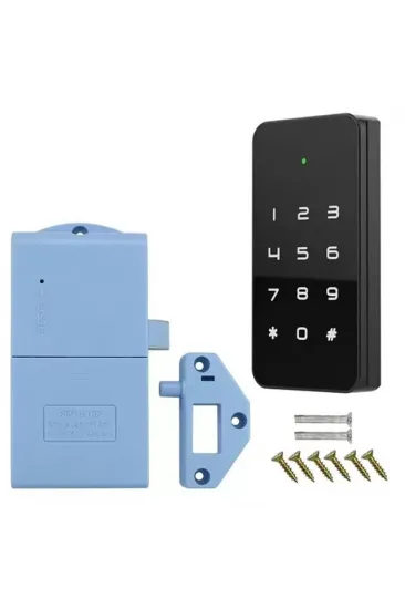 Powermaster Pm-26728 Rfıd Ve Tuş Panelli Dijital Elektronik Kapı Dolap Kilidi (2'li Paket)