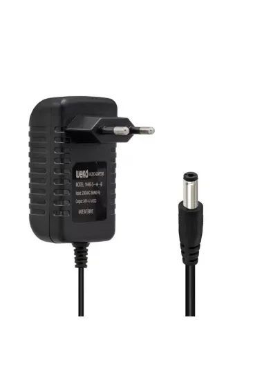 Weko 24 Volt 1 Amper 24 Watt Plastik Kasa Priz Tipi Adaptör (5.5x2.5 Uçlu) Weko 24 Volt 1 Amper 24 Watt Plastik Kasa Priz Tipi Adaptör (5.5x2.5 Uçlu)