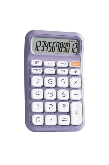 Powermaster Pm-25411 mor 12 haneli hesap Makinesi Powermaster Pm-25411 mor 12 haneli hesap Makinesi