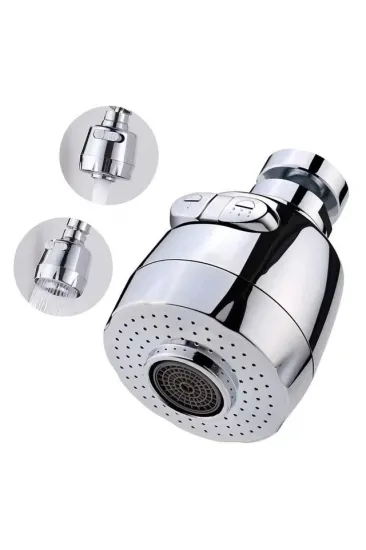 Sunup Sn-27114 2 Kademeli Tasarruflu Musluk Başlığı 360 Derece Sunup Sn-27114 2 Kademeli Tasarruflu Musluk Başlığı 360 Derece