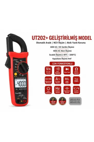 Uni-t Ut-202+ 400a Ac Pensampermetre