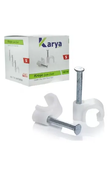 Kroşe 5 Numara 10 Mm 100'lü Paket Kroşe 5 Numara 10 Mm 100'lü Paket