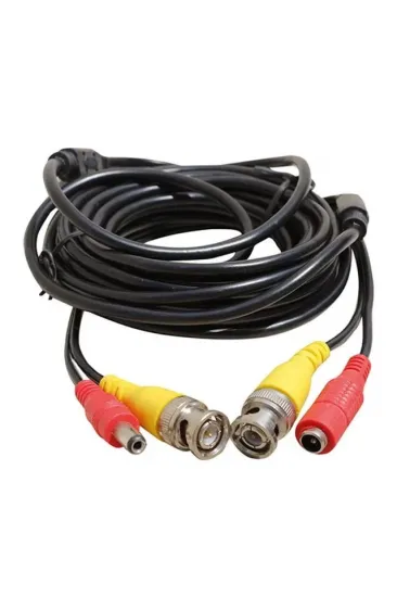 Powermaster Bnc-bnc Kablo+power Kablo Dişi-erkek Jack'lı 20 Metre Powermaster Bnc-bnc Kablo+power Kablo Dişi-erkek Jack'lı 20 Metre