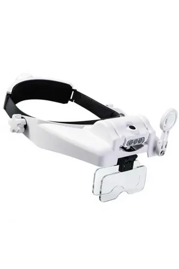 Class Mg-820 Mercekli Led Işıklı Kafa Tipi Büyüteç
