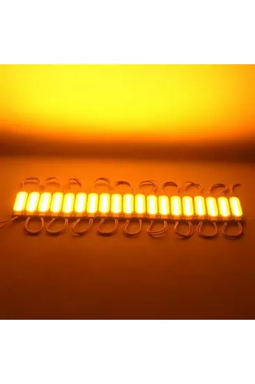 Powermaster 12 Volt 2 Watt Sarı Modül Led (68x16 Mm) Powermaster 12 Volt 2 Watt Sarı Modül Led (68x16 Mm)