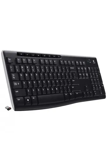 Logitech K270 Siyah Kablosuz Q Klavye Logitech K270 Siyah Kablosuz Q Klavye