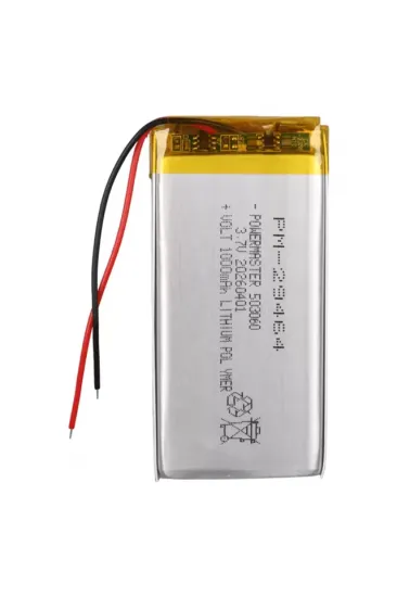 Powermaster 503060 3.7v 1000mah Lityum Polimer (li-po) Batarya Ciklet Pil Powermaster 503060 3.7v 1000mah Lityum Polimer (li-po) Batarya Ciklet Pil
