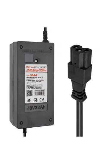Powermaster Pm-3644 48 Volt - 32 Amper Elektrikli Bisiklet Şarj Cihazı Powermaster Pm-3644 48 Volt - 32 Amper Elektrikli Bisiklet Şarj Cihazı