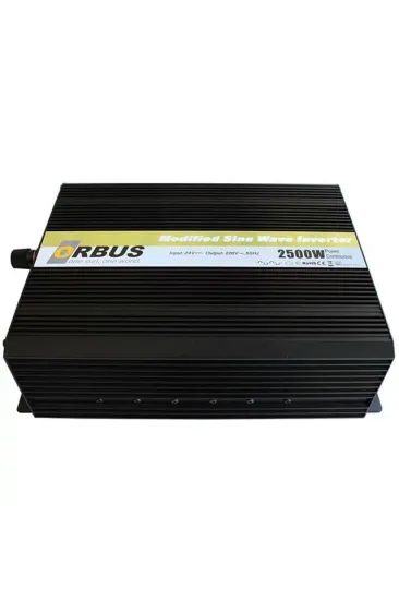 Orbus Ms24-2500 24 Volt 2500 Watt Modified Sinus İnvertör Orbus Ms24-2500 24 Volt 2500 Watt Modified Sinus İnvertör