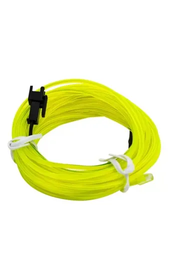 Powermaster 5 Metre 5 Volt Usb Adaptörlü Neon Parlak (florasan) Yeşil İp Aydınlatma Pm-6083
