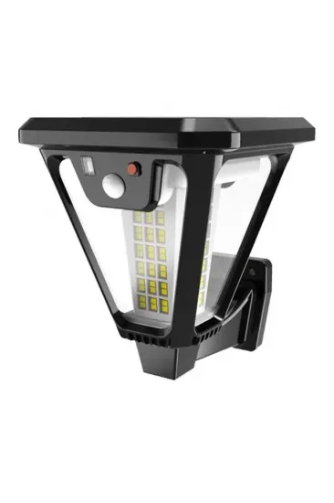 Powermaster Hs-v83 Solar Panelli 3 Modlu Kumandalı Hareket Sensörlü 100 Smd Ledli Şarjlı Duvar Ve Bahçe Lambası Powermaster Hs-v83 Solar Panelli 3 Modlu Kumandalı Hareket Sensörlü 100 Smd Ledli Şarjlı Duvar Ve Bahçe Lambası