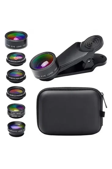 Powermaster Pm-25951 Telefon Kamera 6lı Set Lens Kiti Powermaster Pm-25951 Telefon Kamera 6lı Set Lens Kiti