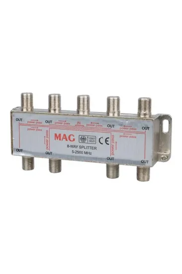 Mag 5-2500 1/8 Uydu Dağıtıcısı Splitter Mg-1511 Mag 5-2500 1/8 Uydu Dağıtıcısı Splitter Mg-1511