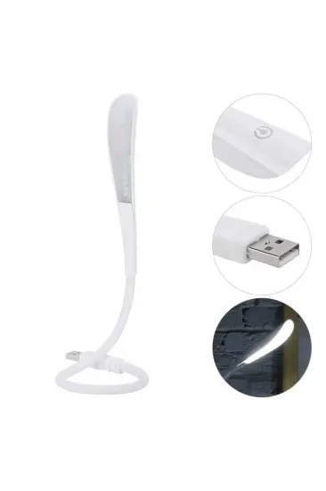 Powermaster Pm-24560 14 Ledli Beyaz Esnek Usb Led Lamba 3 Kademeli Powermaster Pm-24560 14 Ledli Beyaz Esnek Usb Led Lamba 3 Kademeli