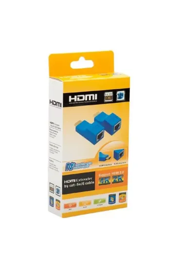 Fully H-608f 4k Hdmı To Rj45/cat5/cat6/ethernet 30 Metre Hdmı Uzatıcı Extender Fully H-608f 4k Hdmı To Rj45/cat5/cat6/ethernet 30 Metre Hdmı Uzatıcı Extender