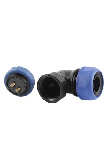 Sd28 Su Geçirmez 2 Pin 28 Mm Dörtgen Konnektör 90° Dirsek Sd28 Su Geçirmez 2 Pin 28 Mm Dörtgen Konnektör 90° Dirsek