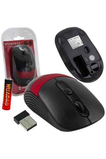 Everest Sm-18 Usb 2.4ghz Optik Kablosuz Mouse Everest Sm-18 Usb 2.4ghz Optik Kablosuz Mouse