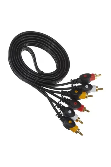 Powermaster Pm-3251 3 Rca Tos 15 Metre Kablo Video Audio Stereo Ses