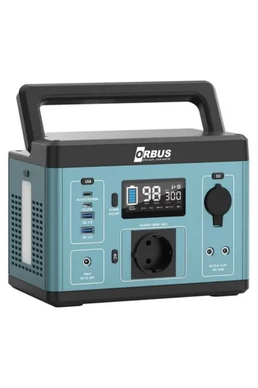 Orbus Ops-300 300 Watt Power Station Taşınabilir Güç Kaynağı İstasyonu (lityum İyon) Orbus Ops-300 300 Watt Power Station Taşınabilir Güç Kaynağı İstasyonu (lityum İyon)