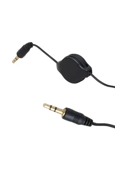 Powermaster Makaralı 3.5 Mm Stereo Erkek-erkek Kablo Powermaster Makaralı 3.5 Mm Stereo Erkek-erkek Kablo