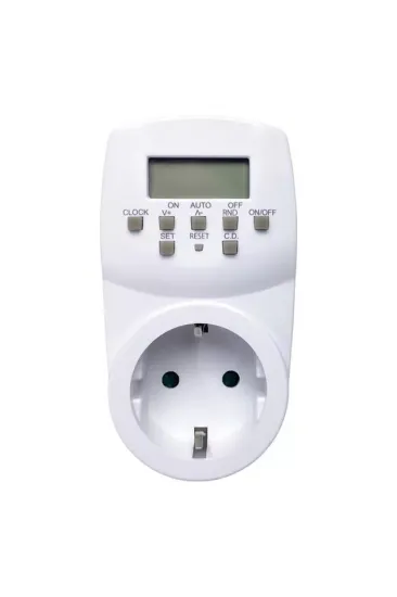 Horoz Timer-2 1780 Watt Dijital Haftalık Zaman Ayarlı Priz Horoz Timer-2 1780 Watt Dijital Haftalık Zaman Ayarlı Priz