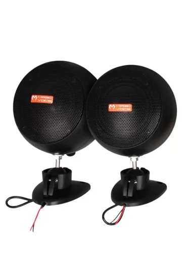 Magicvoice Mv-13 7.5 Cm 20 Watt Komütatörlü Hat Trafolu Siyah Sütun Sarkık Hoparlör (2'li Takım) Magicvoice Mv-13 7.5 Cm 20 Watt Komütatörlü Hat Trafolu Siyah Sütun Sarkık Hoparlör (2'li Takım)