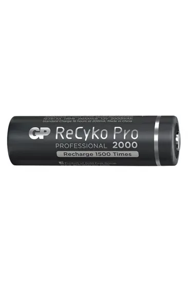 Gp Recyko Pro Aa 2000 Mah Şarjlı 4'lü Pil Gp Recyko Pro Aa 2000 Mah Şarjlı 4'lü Pil