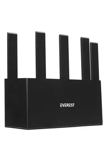 Everest Ewr-x3000mbps-v1 X3000mbps Dualband 5*6dbi 1 Wan Port + 3 Lan Port Wi-fi 6 Wisp+ap+repeater Destekli Kablosuz Wifi Router Everest Ewr-x3000mbps-v1 X3000mbps Dualband 5*6dbi 1 Wan Port + 3 Lan Port Wi-fi 6 Wisp+ap+repeater Destekli Kablosuz Wifi Router