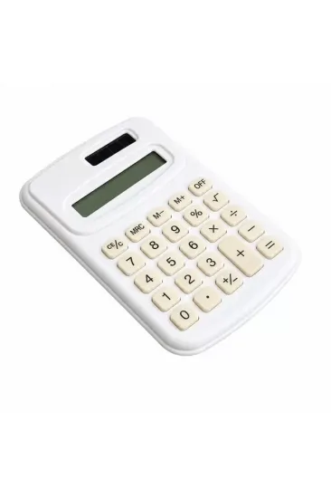Powermaster Pm-25423 Beyaz Mini Hesap Makinesi Powermaster Pm-25423 Beyaz Mini Hesap Makinesi