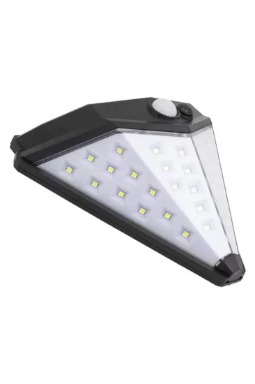 Powermaster 40 Led'li Solar Üçgen Tip Işıldak Fener T-1622 Powermaster 40 Led'li Solar Üçgen Tip Işıldak Fener T-1622