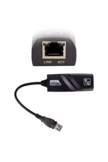 Powermaster Usb 3.0 To Rj45 10/100/1000 Mbps Gigabit Ethernet Çevirici Powermaster Usb 3.0 To Rj45 10/100/1000 Mbps Gigabit Ethernet Çevirici