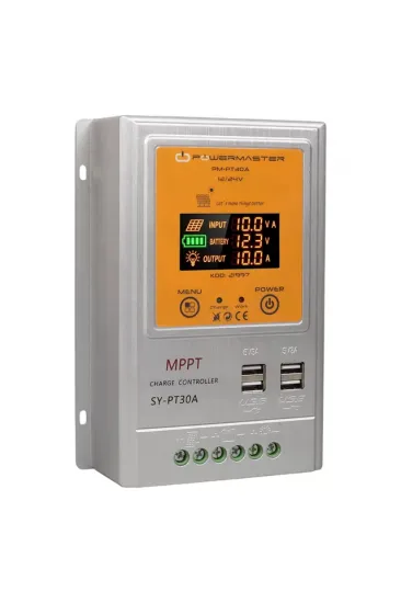 Powermaster Pm-pt30a 12v/24v 30a Mppt 4 Usb'li Dijital Otomatik Solar Şarj Regülatörü Powermaster Pm-pt30a 12v/24v 30a Mppt 4 Usb'li Dijital Otomatik Solar Şarj Regülatörü