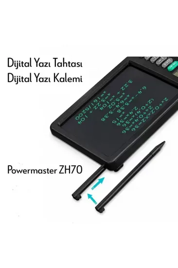 Powermaster Zh70 Dijital Not Defterli 12 Haneli Hesap Makinesi