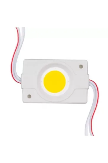 12 Volt 2.4 Watt Beyaz Cob Led Modül - 40x22 Mm 12 Volt 2.4 Watt Beyaz Cob Led Modül - 40x22 Mm
