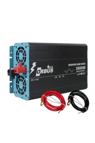 Orbus Orb3000m 12 Volt - 3000 Watt Eco Modified Sinus İnverter Orbus Orb3000m 12 Volt - 3000 Watt Eco Modified Sinus İnverter