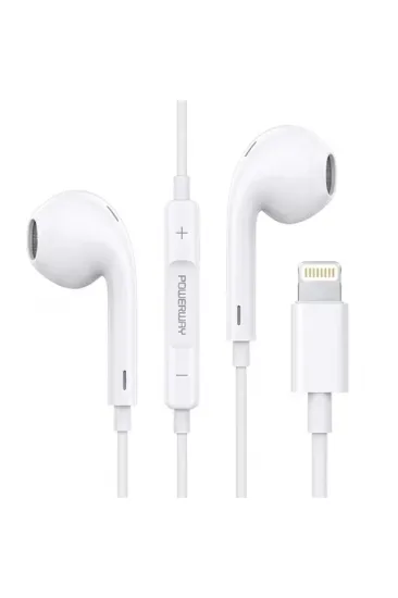 Powerway Earton Iphone Lightning Konnektörlü Stereo Kulaklık Powerway Earton Iphone Lightning Konnektörlü Stereo Kulaklık