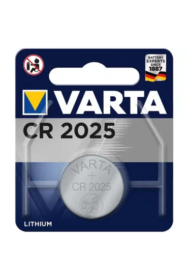 Varta Cr 2025 3 Volt Tekli Lityum Pil